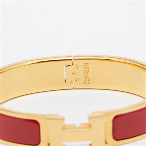 hermes red enamel bracelet|hermes enamel bracelet review.